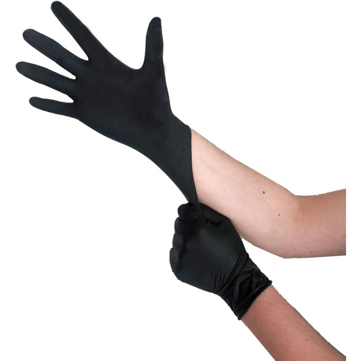 Guanti in Nitrile Nero Guanti in Nitrile Nero